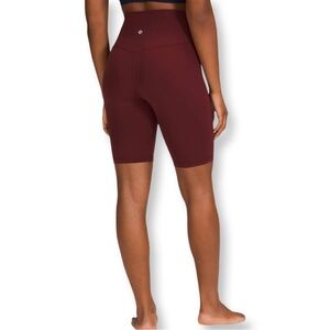 lululemon athletica Burgundy Athletic Shorts